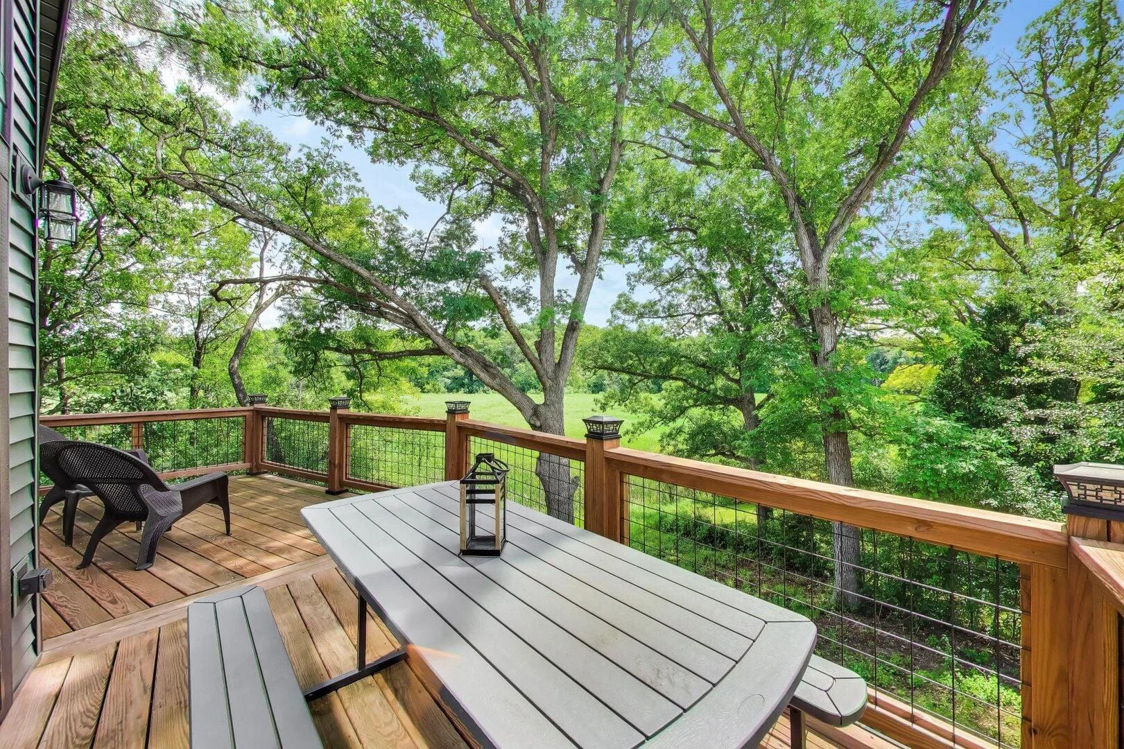 Lauderdale Lookout deck overlooking Lauderdale Lakes